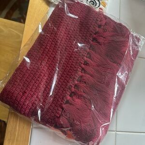 Taylor Swift All Too Well Red Knit Scarf